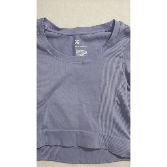 All MOTION Target Women’s Sz Small Seamless Cropped Workout Gym Athletic Top S - Picture 4 of 6
